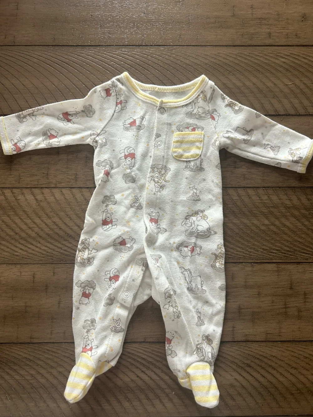 NB footie pajamas
